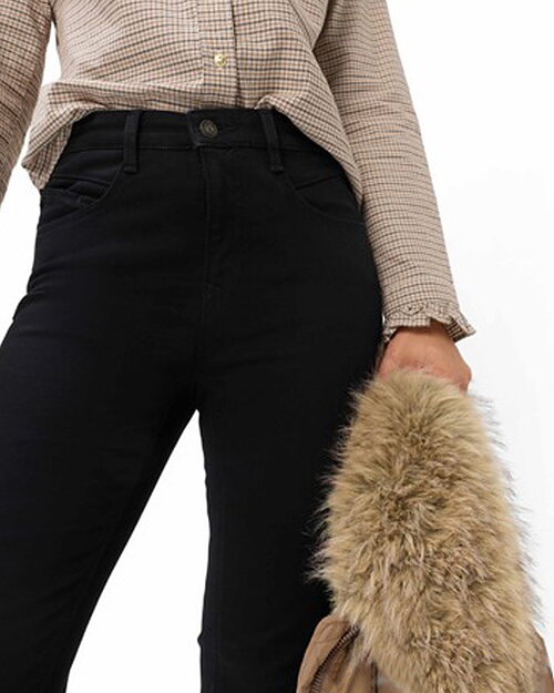 Jeans Mary thermo/värmande denim svart - 4
