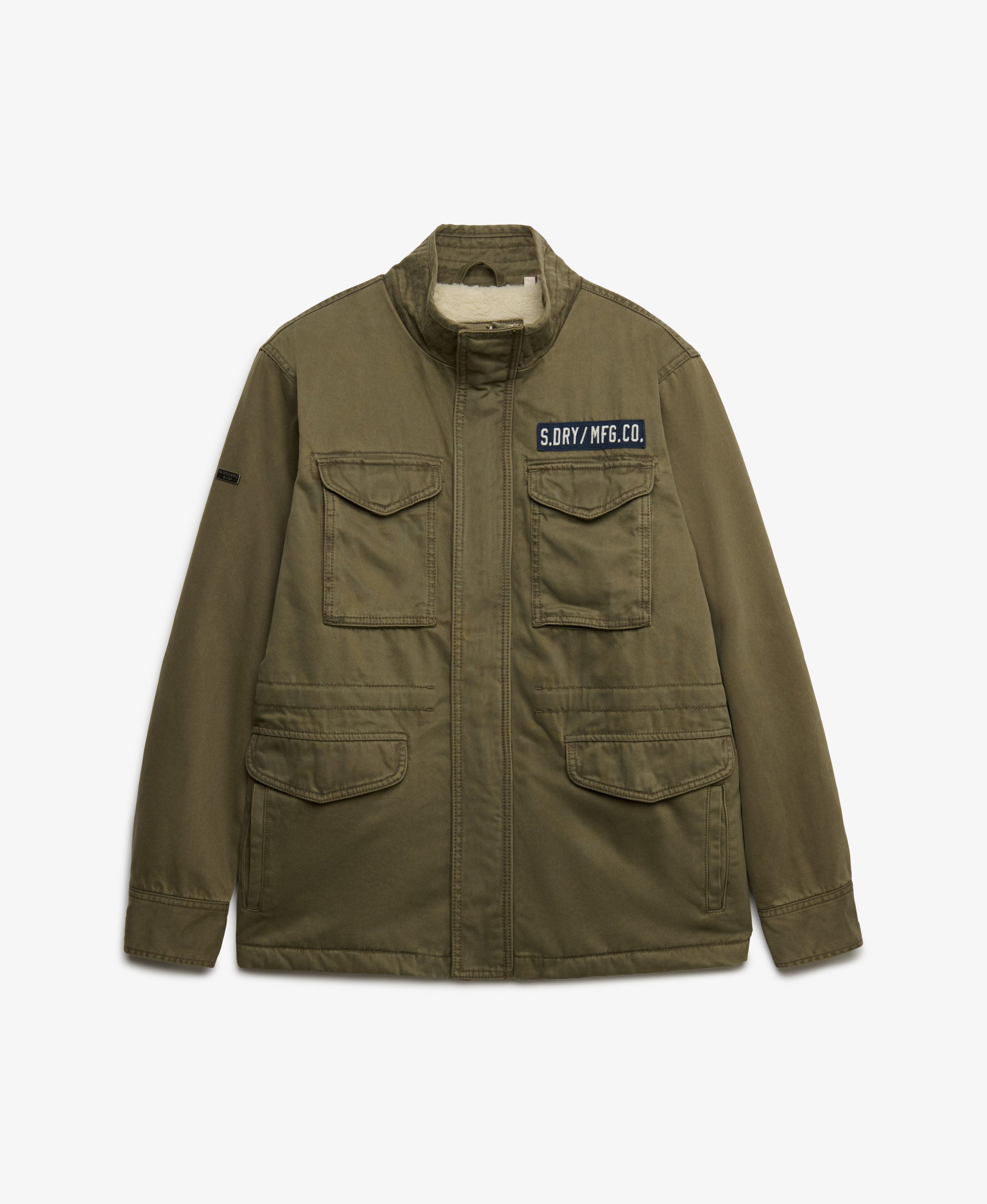 Superdry - Military Borg M65 - Washed Khaki - 6