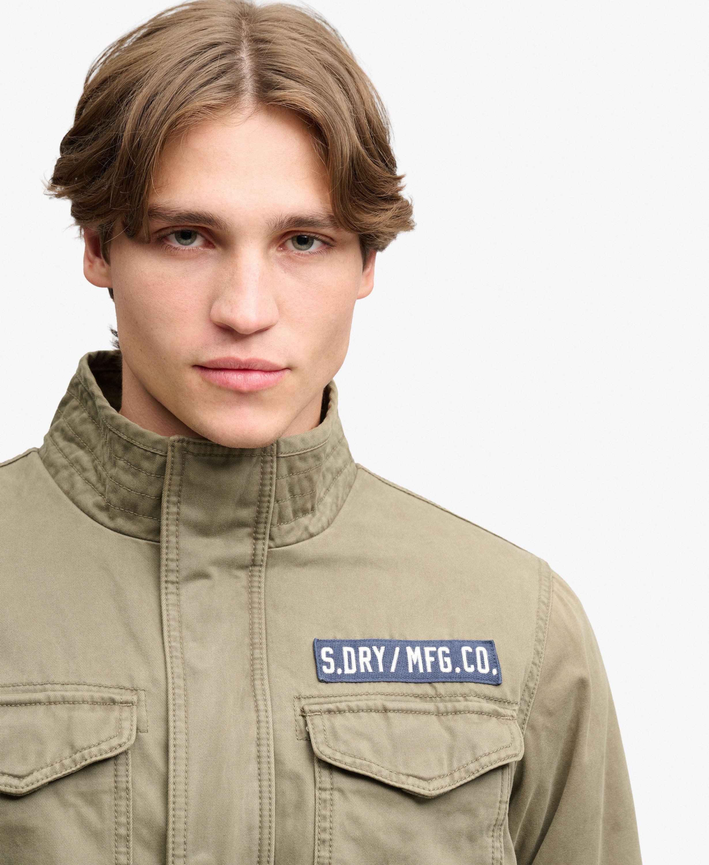 Superdry - Military Borg M65 - Washed Khaki - 4