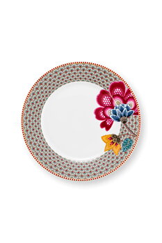  Pip Studio Blooming Tales Assiett Khaki