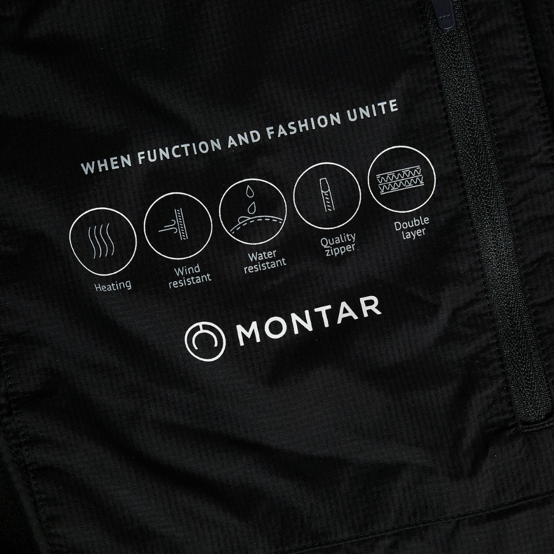 MONTAR MOISLA TECH HEATING JACKET INCL POWERBANK  - 9