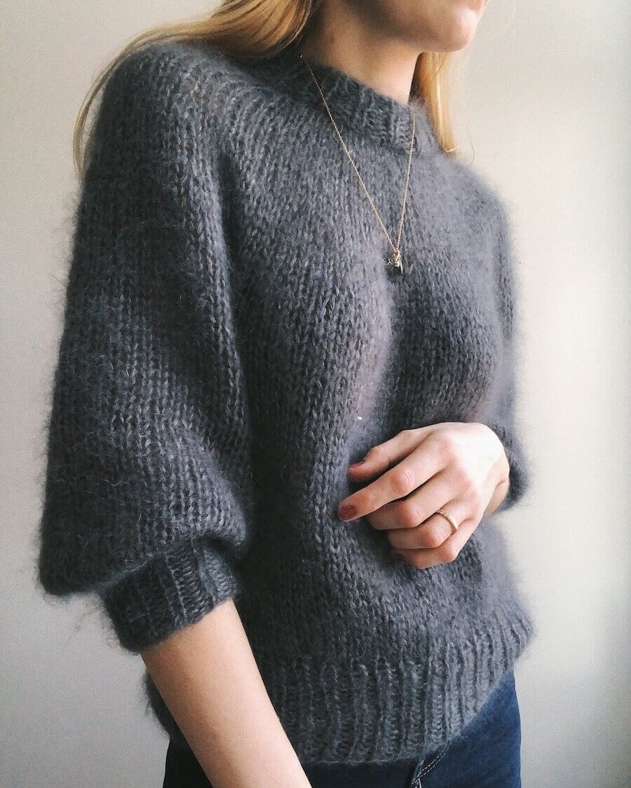 PetiteKnit Saturday Night Sweater (12 m st 7) - 5