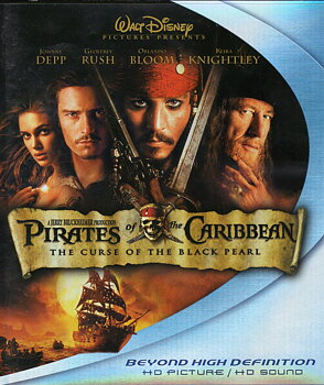 Pirates of the Caribbean - The Curse of the Black Pearl (ej svensk text) (Blu-ray) (Begagnad)