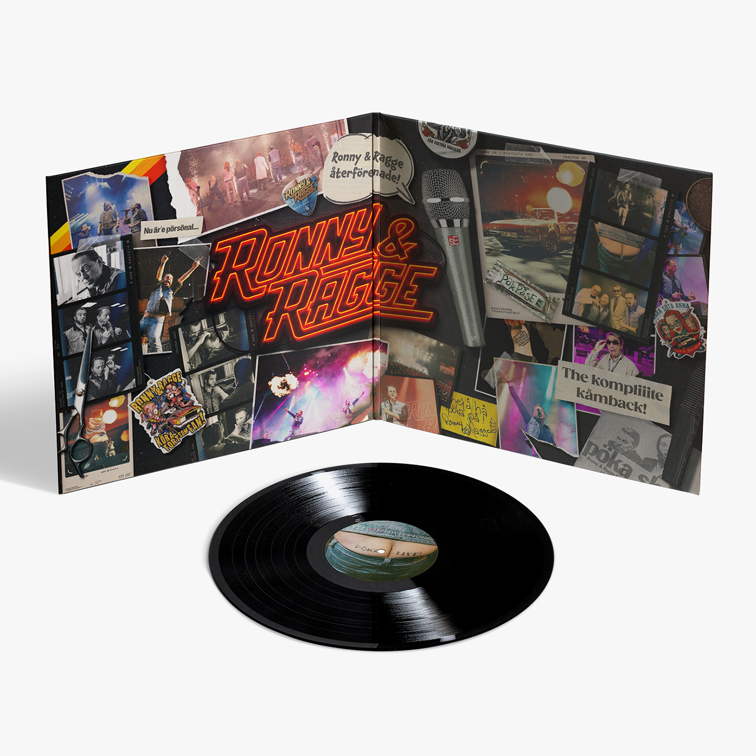 RONNY & RAGGE - PÖKA LIVE (VINYL) - 3