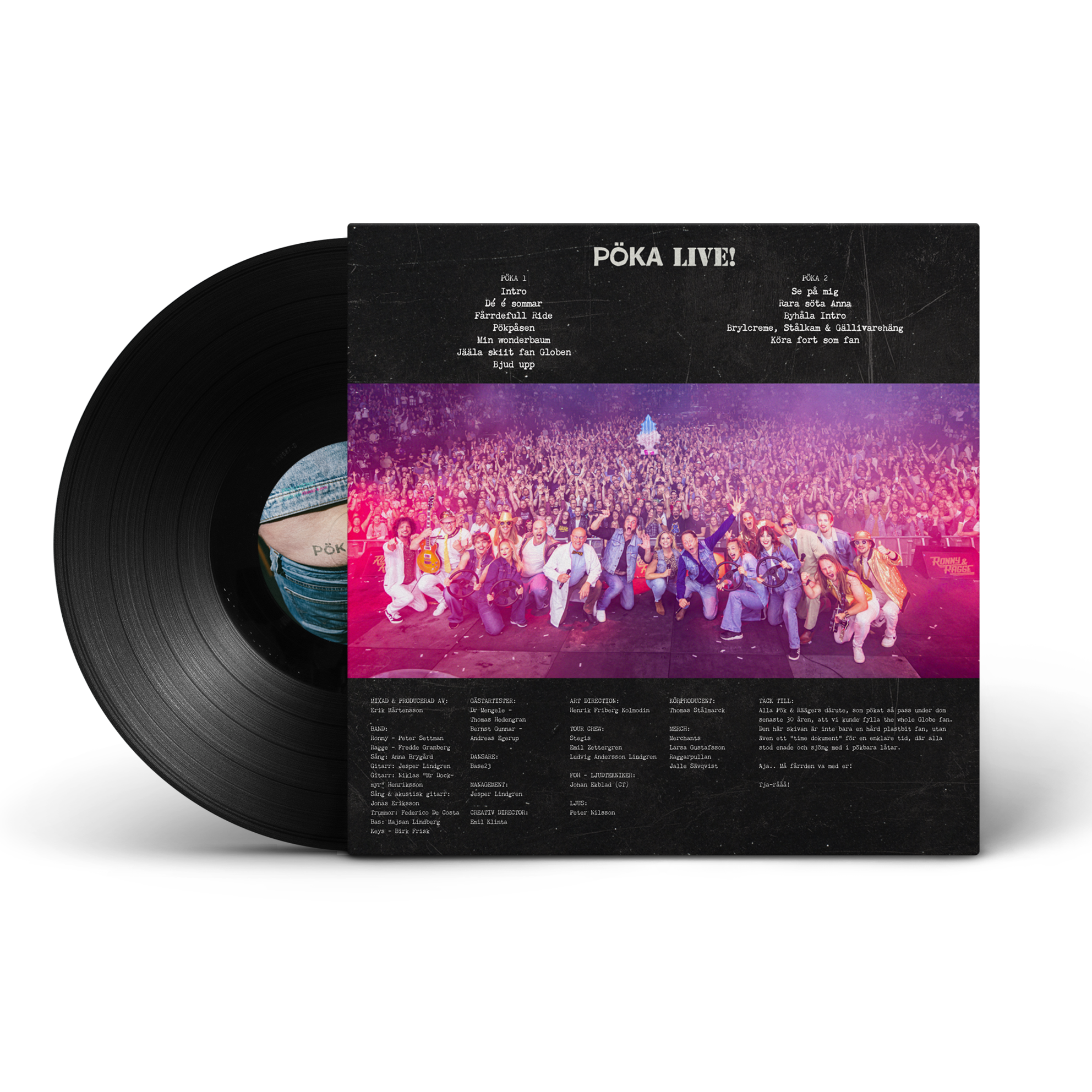 RONNY & RAGGE - PÖKA LIVE (VINYL) - 2