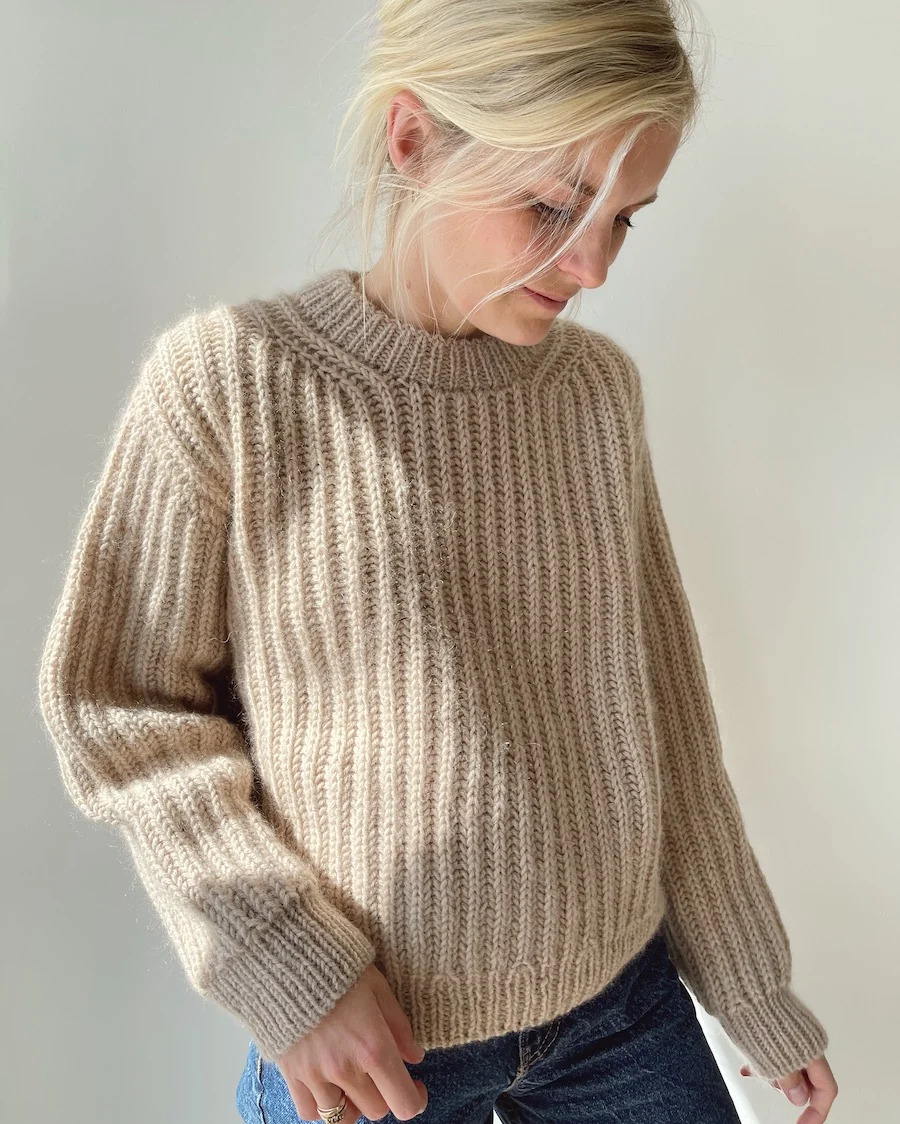 PetiteKnit September Sweater (12 m patent st 5)