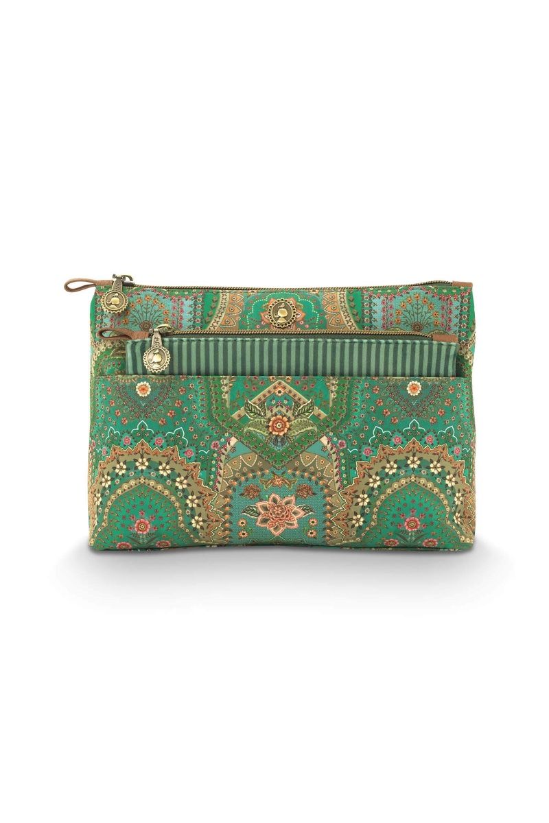  Pip Studio Necessär Caryn Combi Jabali Green