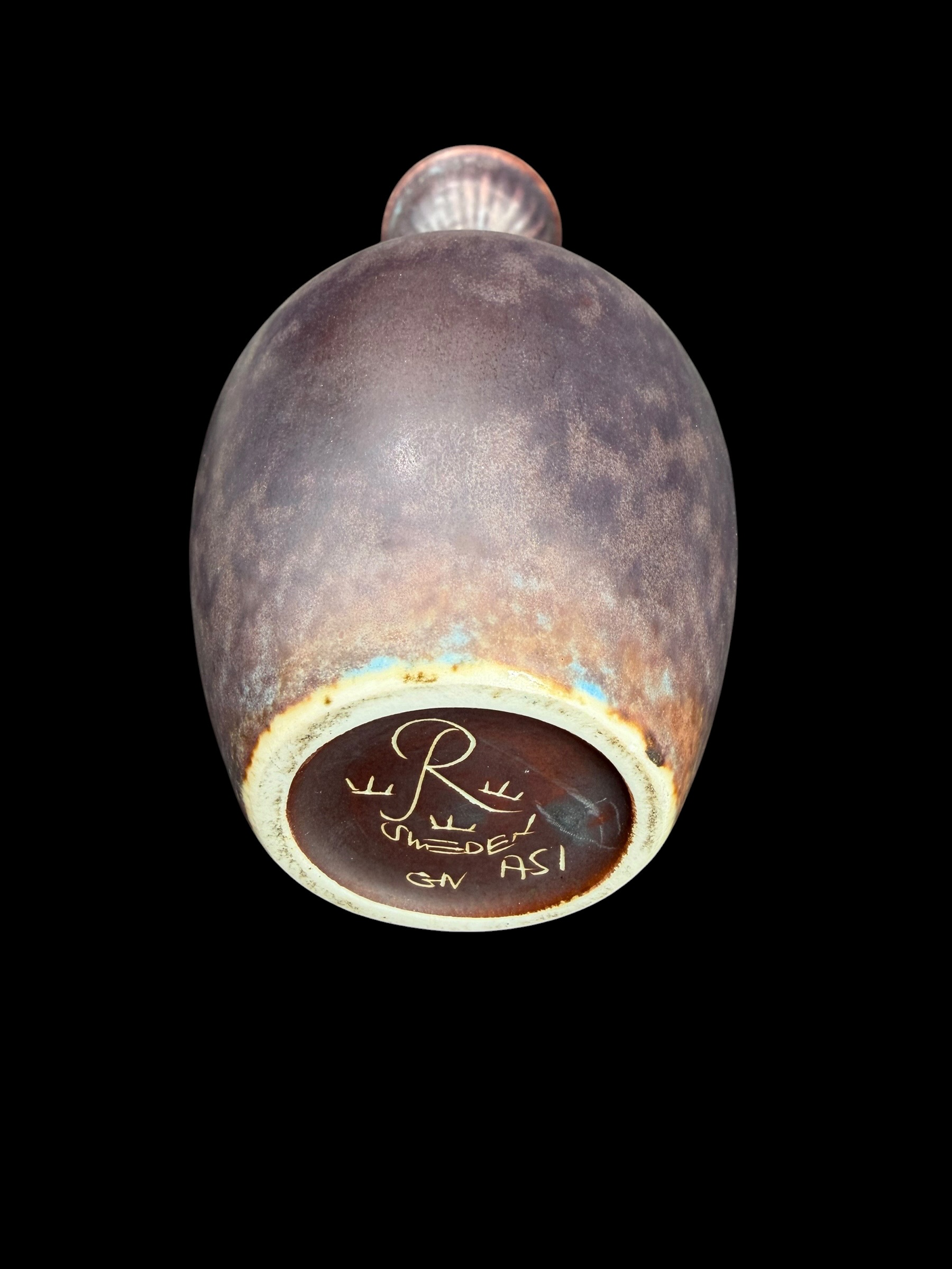 Rörstrand Gunnar Nylund  “Rubus,” Vase, 1st grade - 4