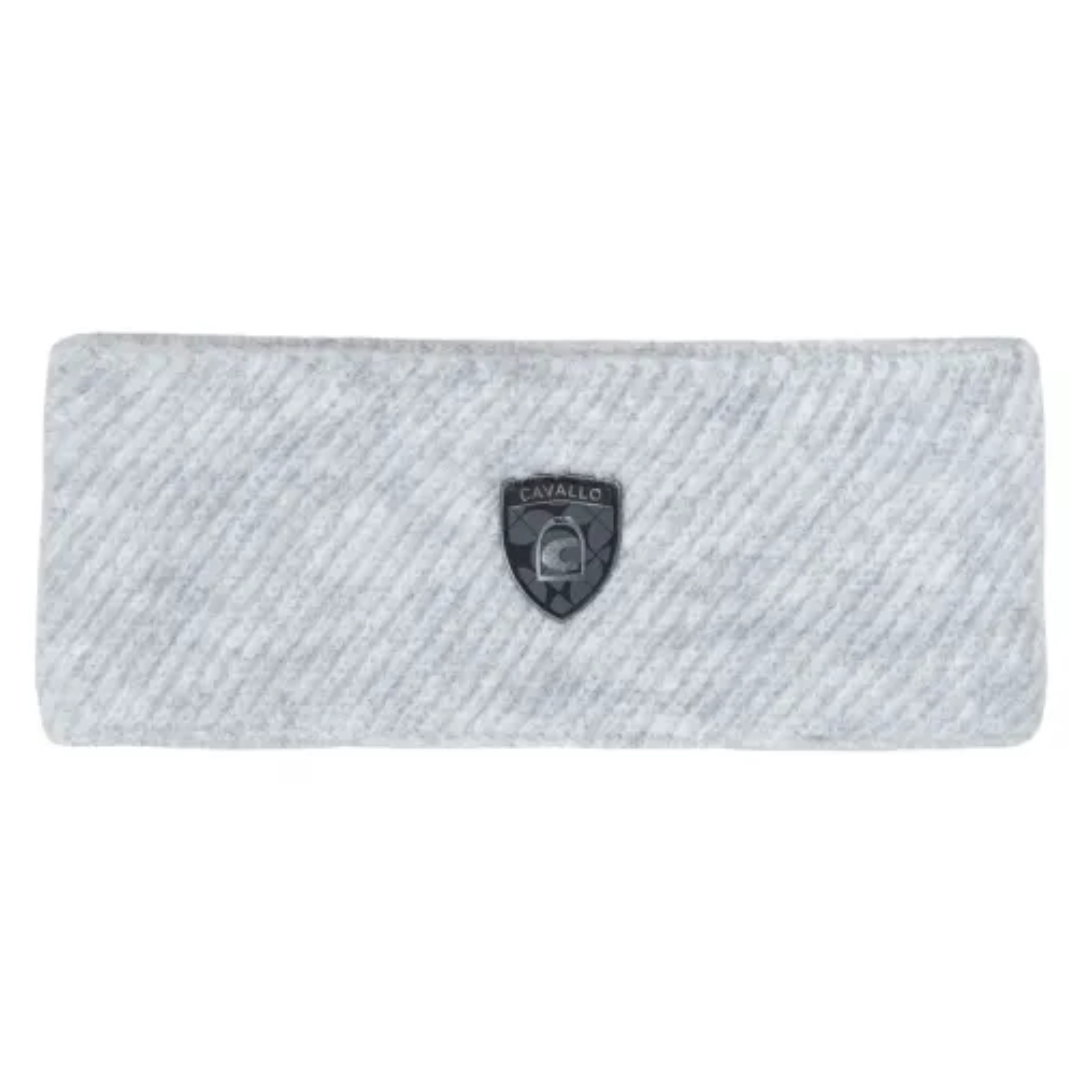 CAVALLO KNITTED HEADBAND CAVALDULCY - GREY MELANGE