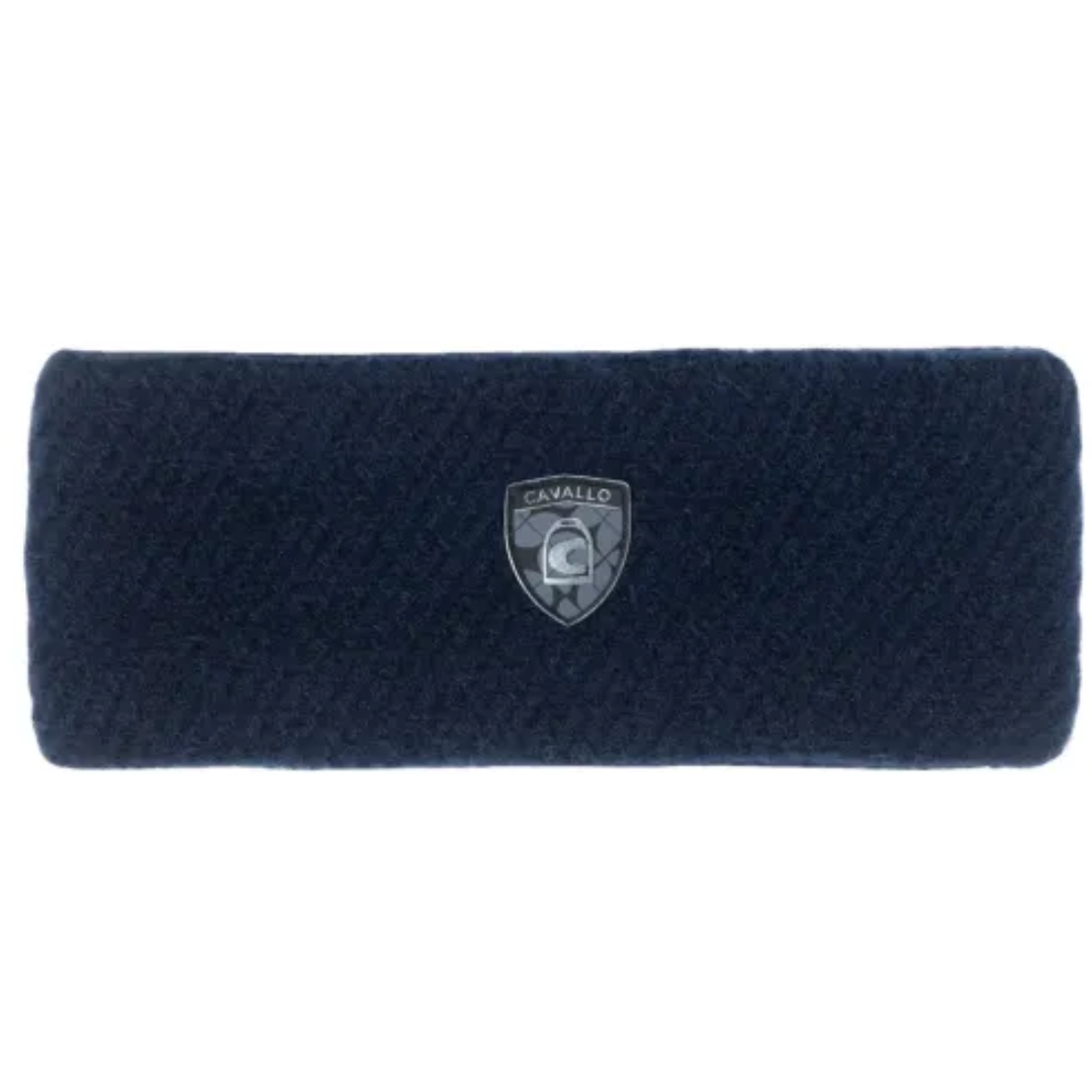 CAVALLO KNITTED HEADBAND CAVALDULCY - DARKBLUE MELANGE