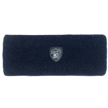 CAVALLO KNITTED HEADBAND CAVALDULCY - DARKBLUE MELANGE