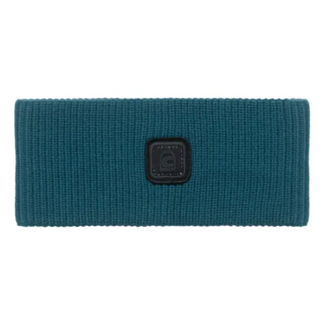 CAVALLO KNITTED HEADBAND CAVALDUSTY - DARK PEACOCK (TURQUOISE)