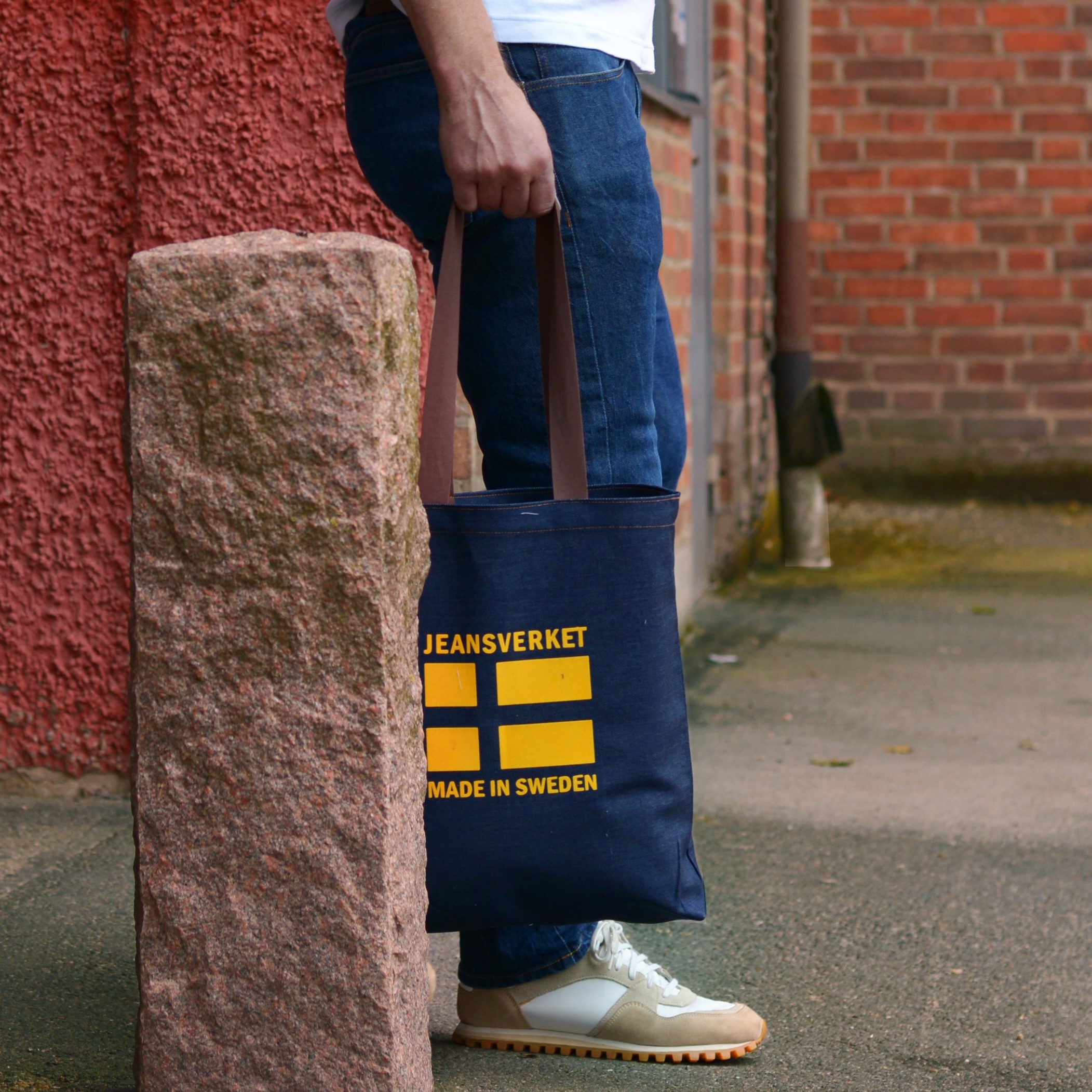 Tasche mit Aufdruck