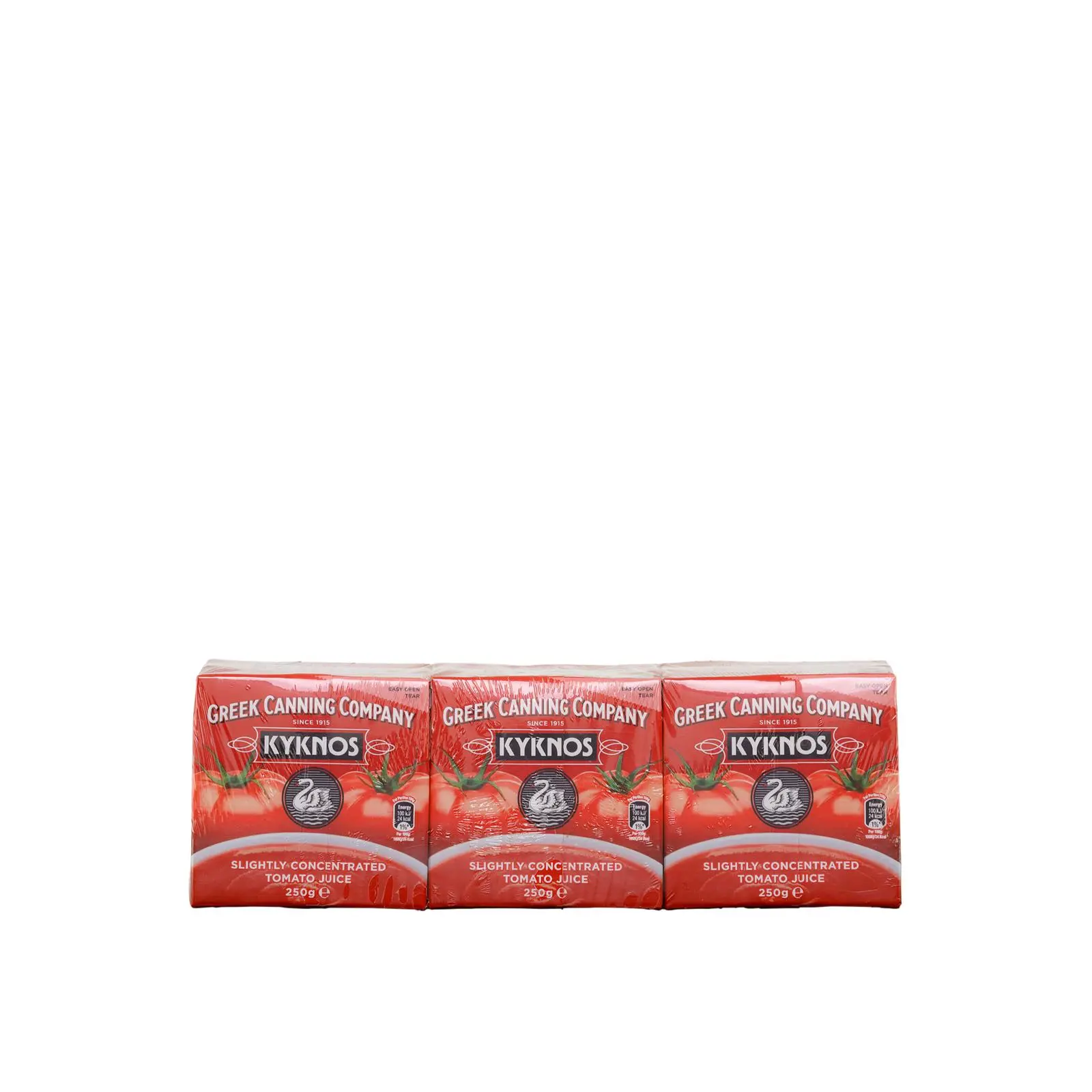 Finpasserade utvalda grekiska tomater 3 x 250 g Kyknos