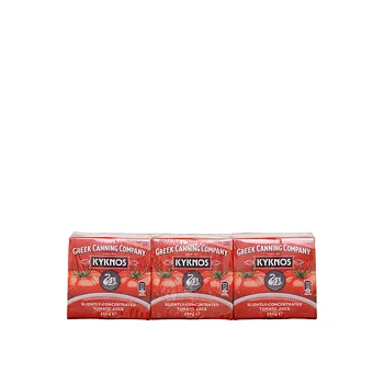 Finpasserade utvalda grekiska tomater 3 x 250 g Kyknos