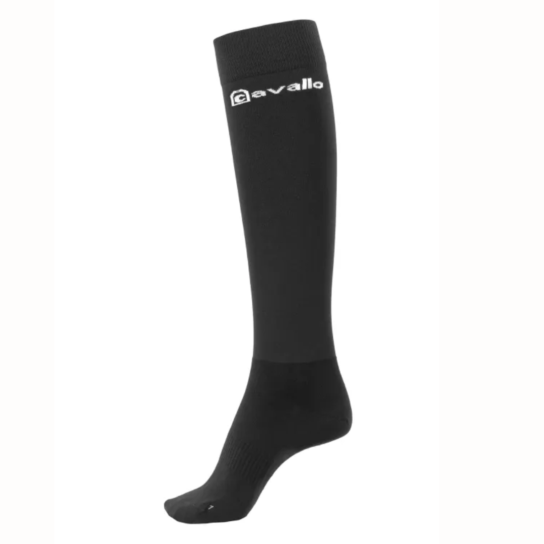 CAVALLO FUNCTIONAL SOCKS CAVALLOGO - BLACK