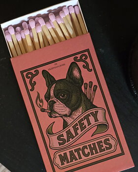 Tändsticksask Stor - Bulldog