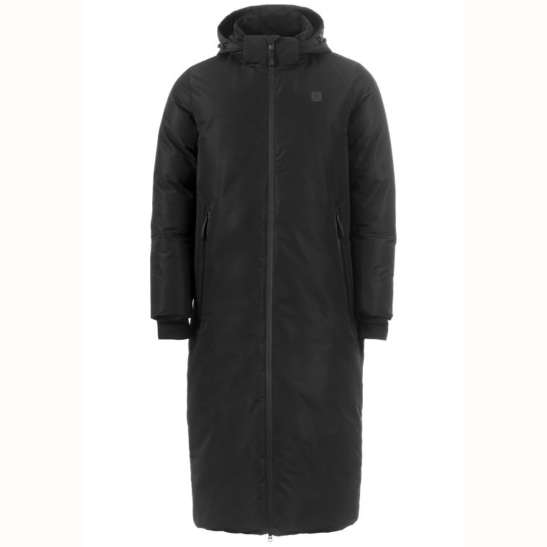 CAVALLO UNISEX MAXI COAT CAVALMAIKO - BLACK