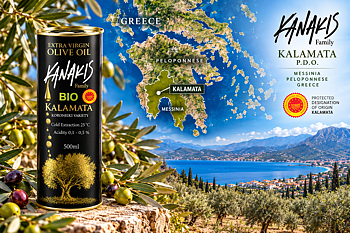 Kanakis Family BIO Kalamata P.D.O. Ekologisk Extra Virgin Olivolja 500 ml