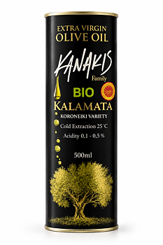 Kanakis Family BIO Kalamata P.D.O. Ekologisk Extra Virgin Olivolja 500 ml