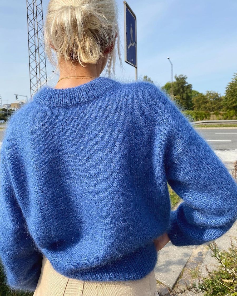 PetiteKnit Stockholm Sweater V-neck (21 m st 4) - 7