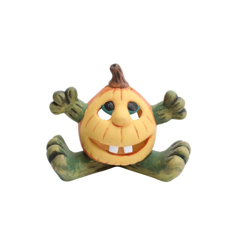Halloweenfigur Pumpa – Dekoration 13 cm