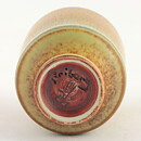 Berndt Friberg (1960s) Unique Brown Haresfur Vase 5 cm
