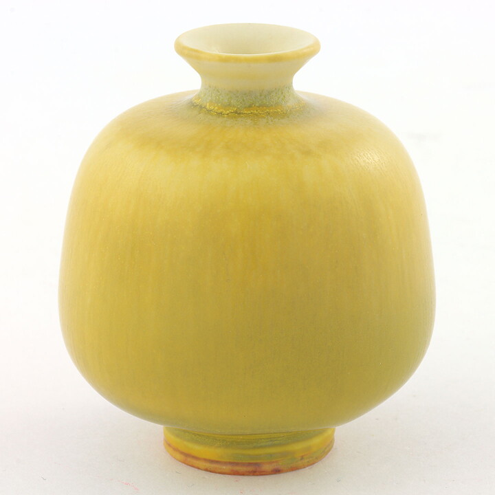 ベルント・フリーベリ  一点もの  黄色のベース  (4,5cm)  1960年代