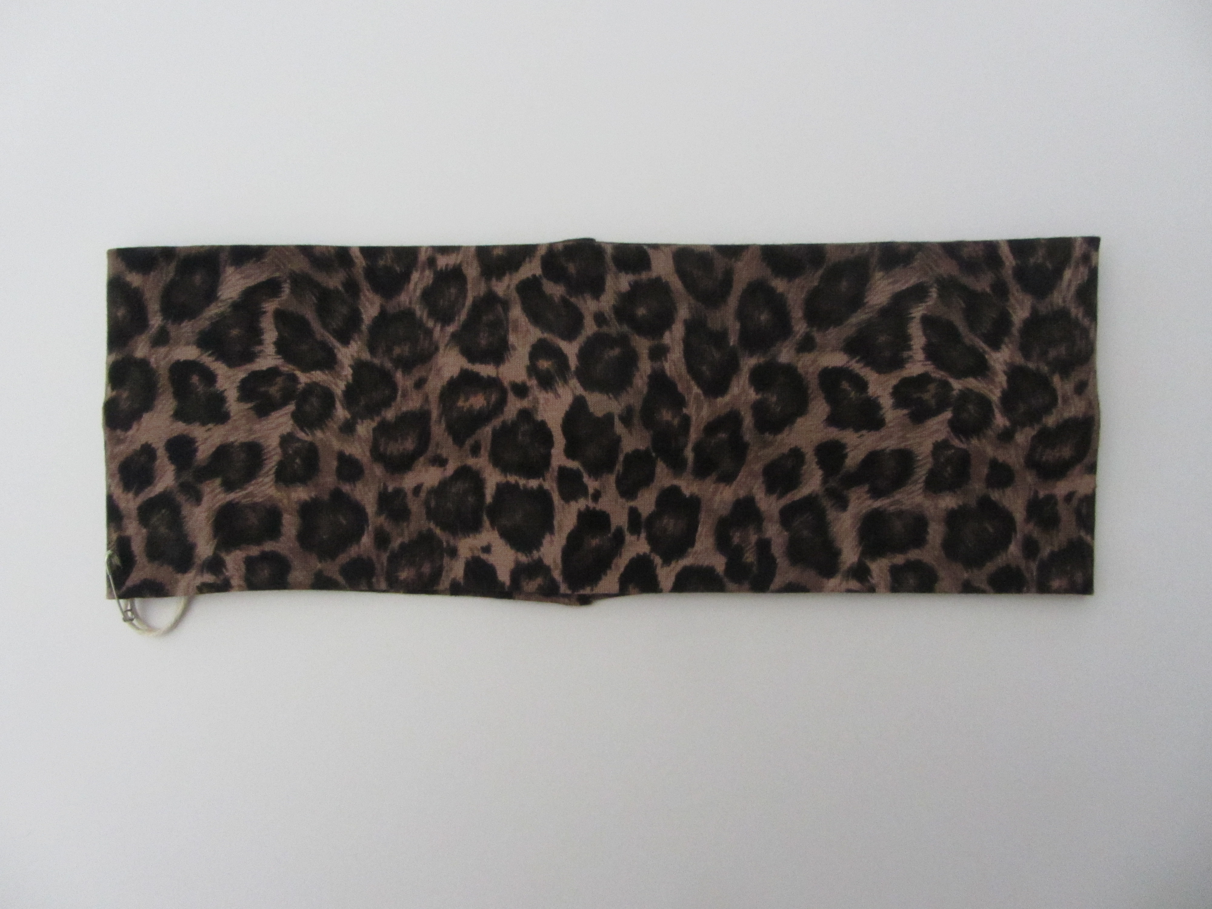Pannband Brun leopard