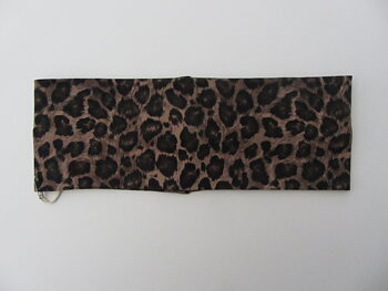 Pannband Brun leopard