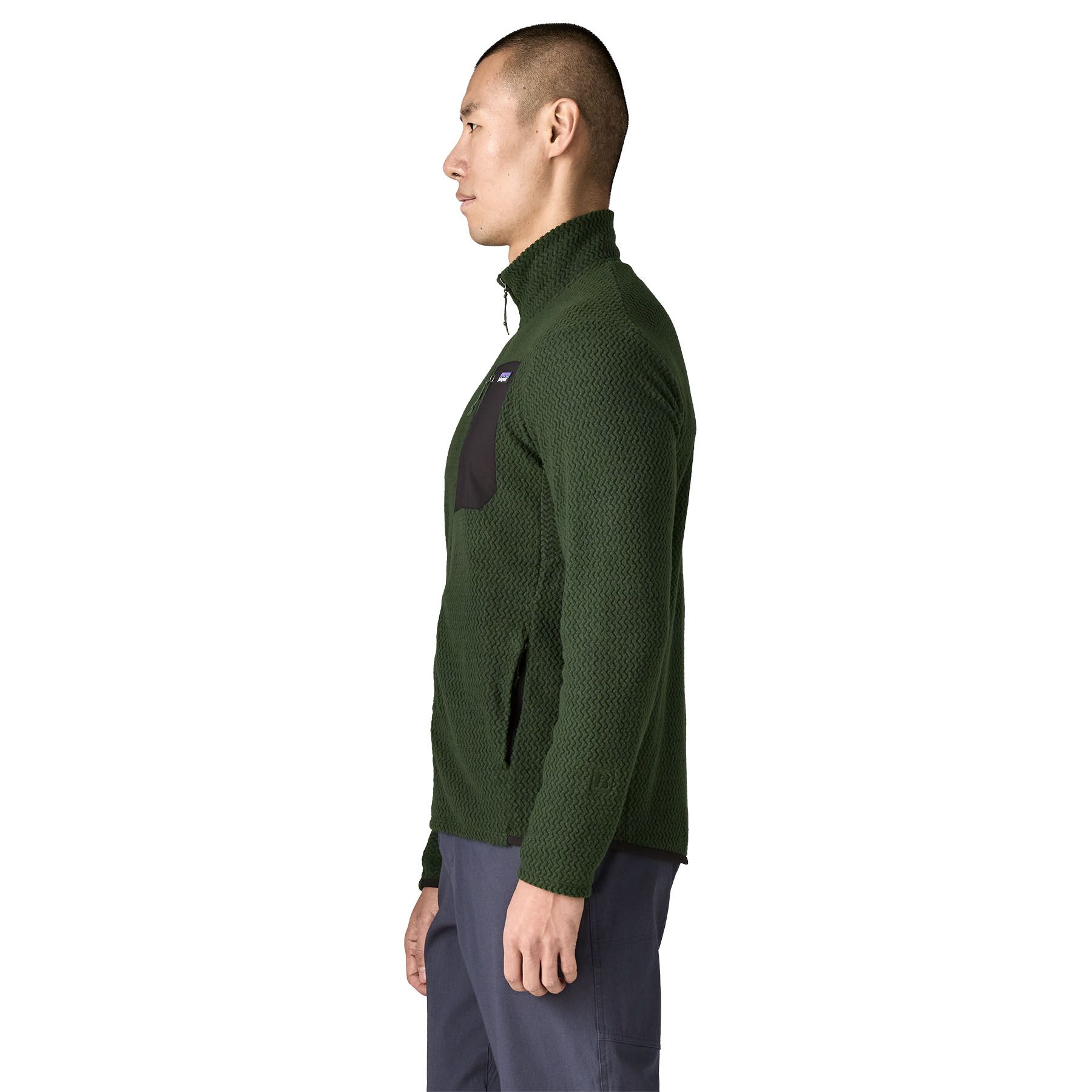 Patagonia R1 Air Jacket - Treeline Green - 4