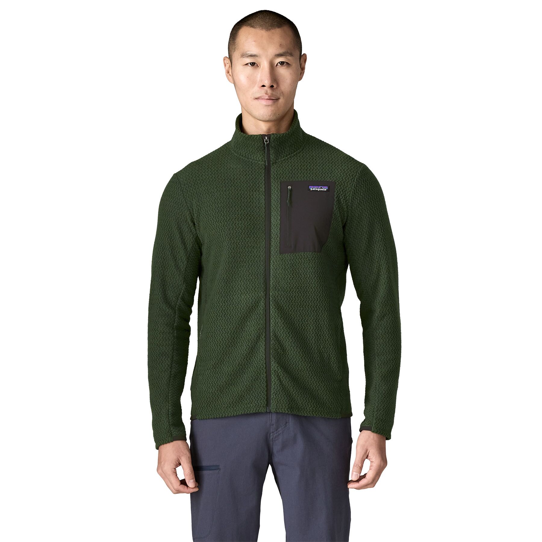 Patagonia R1 Air Jacket - Treeline Green - 2
