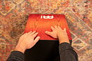 Meinl Headliner Snare Cajon Black - MCAJ100BK-TRF - Tango Red Fade