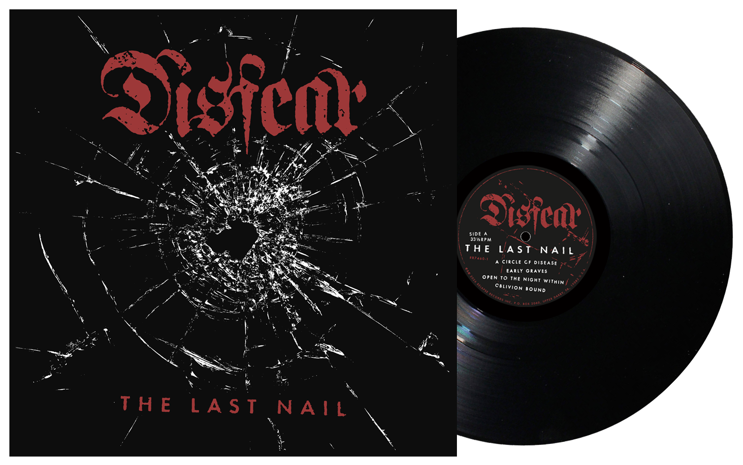 DISFEAR - The Last Nail LP SVART VINYL (PRE-ORDER)