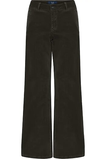 Mapp Jeans -  Chinos Flare Cord Chocolat