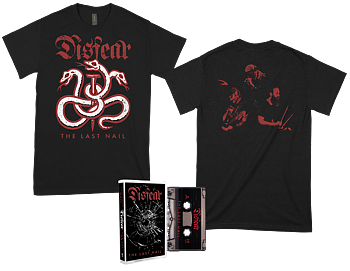 DISFEAR - The Last Nail KASSETT + Hydra T-shirt BUNDLE (PRE-ORDER)