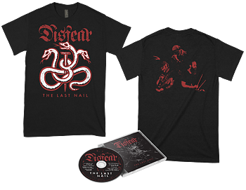 DISFEAR - The Last Nail CD + Hydra T-shirt BUNDLE (PRE-ORDER)