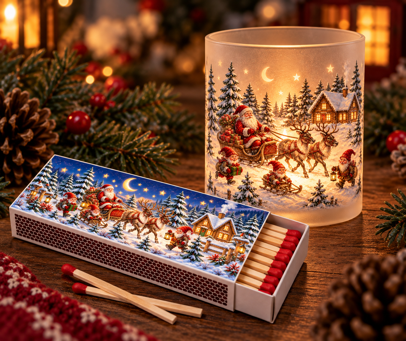 Presentset – Tomtens magiska julnatt ✨
