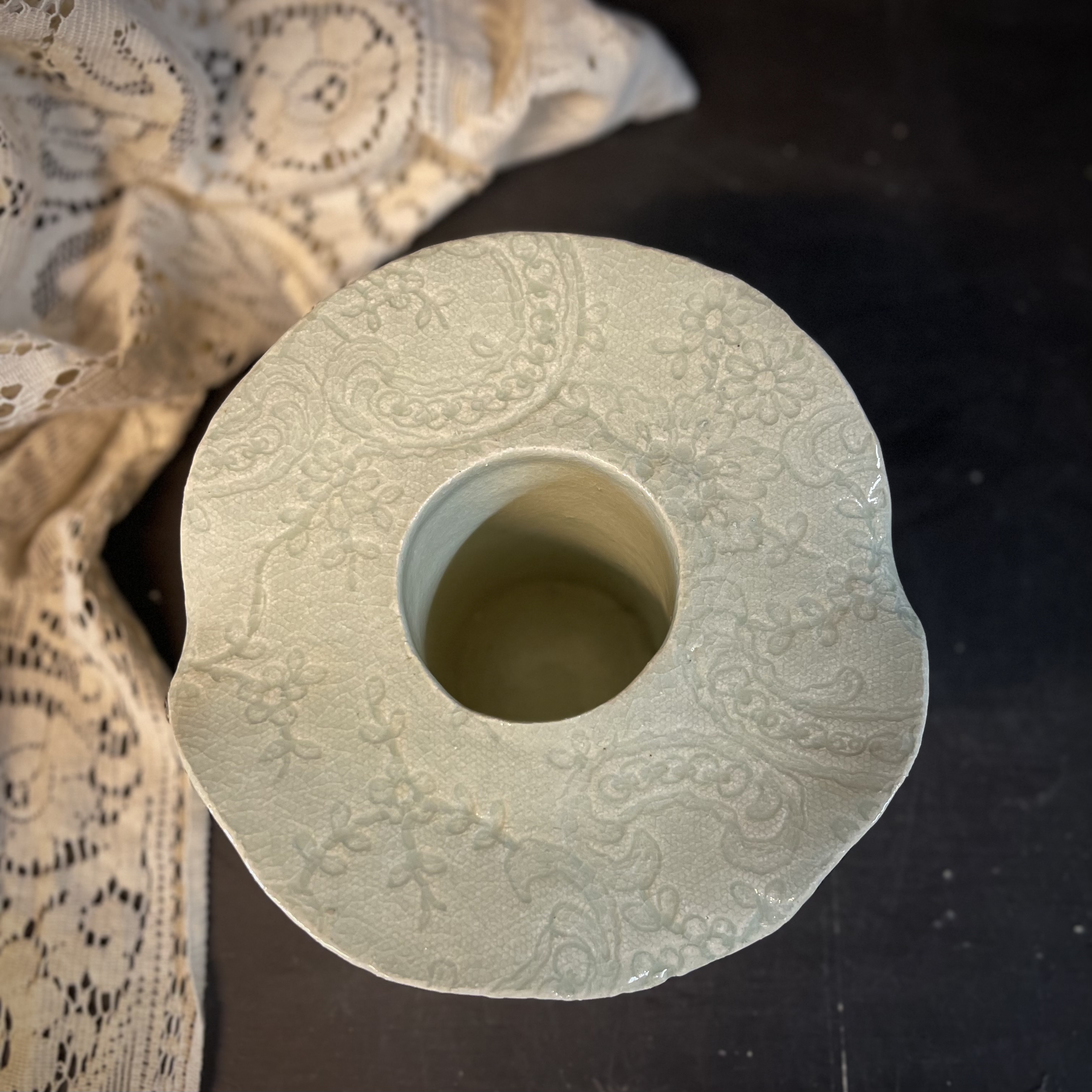 Saturn Vase med Blonde - 5