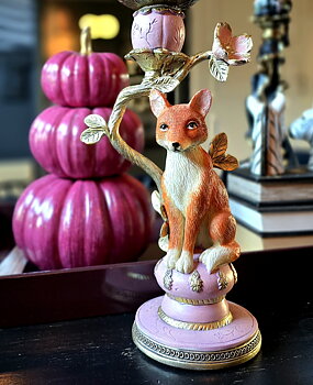 Ljusstake - Pink Fox
