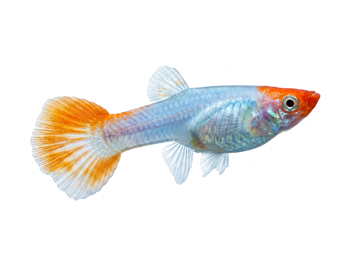Guppy Hona Golden Koi (Poecilia reticulata)