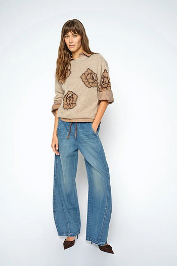 Mos Mosh - MMGiulia Jog Jeans Blue