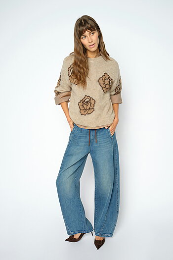 Mos Mosh - MMGiulia Jog Jeans Blue