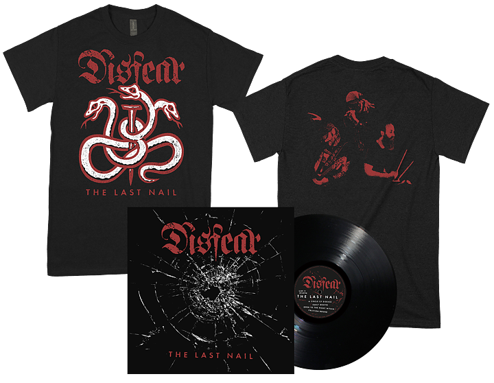 product-image DISFEAR - The Last Nail LP (BLACK Vinyl) + Hydra T-shirt BUNDLE (PRE-ORDER)