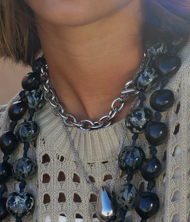 Ecume Halsband - Silver