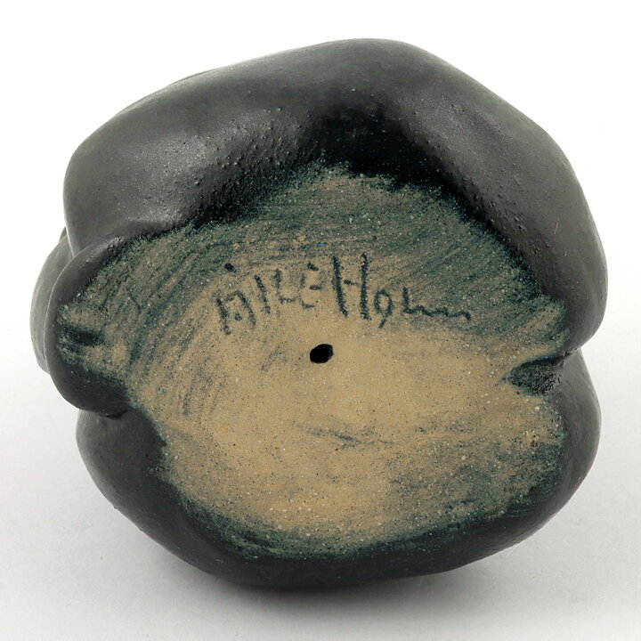 Åke Holm (1960s) Green Woman Sculpture 8 cm