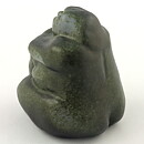 Åke Holm (1960s) Green Woman Sculpture 8 cm
