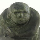 Åke Holm (1960s) Green Woman Sculpture 8 cm