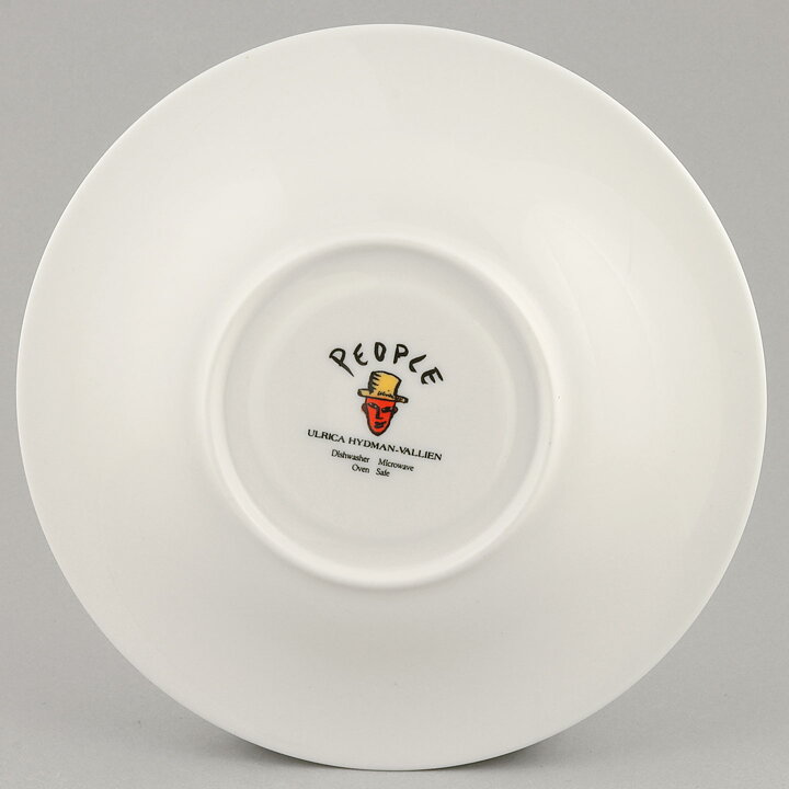 ウルリカ・ヒードマン・ヴァリーン  Peopleシリーズ  ティーカップソーサー  頭部の装飾  16.5cm  1992年  [サンプル画像]  [送料無料]