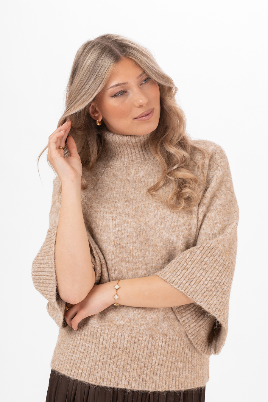 Willow sweater truffle sand - 2